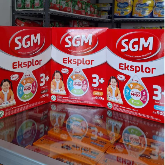 SGM Eksplor 3+ Susu Pertumbuhan 900 Gram